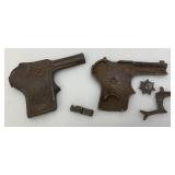 Antique RARE Andres Master Automatic Cap Gun (In Pieces Needs Restoration)