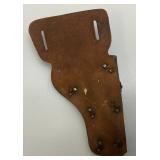 Stevens Antique 1935 Clip Cast Iron Cap Gun (Needs Repair) 6 1/4" With Holster