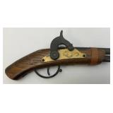Vintage Flint Lock Pistol Cap Gun 9" (Seems To Work)