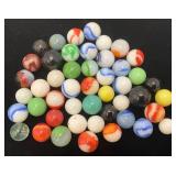 Group Of Vintage Marbles
