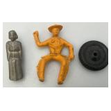 Misc. Vintage  Barbie, Cast Iron Toy Parts And More
