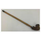 Misc. Vintage Items Including Portable Miniature Aluminum Coffee Pot , Lava Rock And More