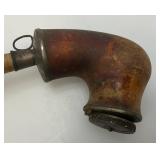 Misc. Vintage Items Including Portable Miniature Aluminum Coffee Pot , Lava Rock And More