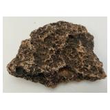Misc. Vintage Items Including Portable Miniature Aluminum Coffee Pot , Lava Rock And More