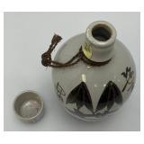 Vintage Japanese Ceramic Sake Bottle Tokkuri 8"