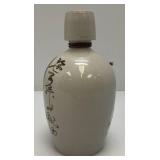 Vintage Japanese Ceramic Sake Bottle Tokkuri 8"