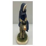 1959 Vintage Goebel Flight Into Egypt Mary And Baby Jesus Figurine 7" Tall