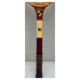 Vintage Wilson Trophy And Embassy Tennis Rackets