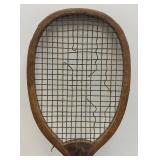 Antique Tennis Racket SPALDING ?