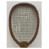 Antique Tennis Racket SPALDING ?