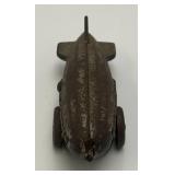 Vintage RARE Cast Iron Miniature Graf Zepplin Blimp Toy 4 1/2"