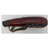 Antique Traitional MAASAI Milk Or Blood Drinking Gourd From Kenya With Bead Work 16"