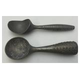 Vintage Mid Century Art Deco Ice Cream Scoopers