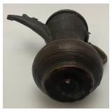 Vintage Miniature Etched Brass Turkish Style Teapot 8"