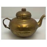 Vintage Brass Teapots 4 1/2" x 5"