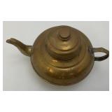 Vintage Brass Teapots 4 1/2" x 5"
