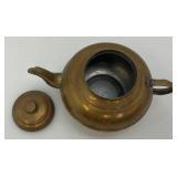 Vintage Brass Teapots 4 1/2" x 5"