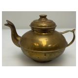 Vintage Brass Teapots 4 1/2" x 5"