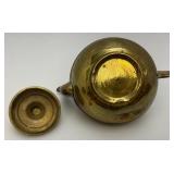Vintage Brass Teapots 4 1/2" x 5"
