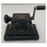 Antique Heavy Metal New Era Check Writer