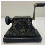 Antique Heavy Metal New Era Check Writer