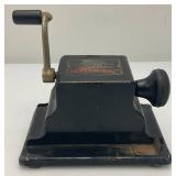 Antique Heavy Metal New Era Check Writer