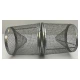 Vintage Galvanized Minnow Trap 17"