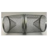 Vintage Galvanized Minnow Trap 17"