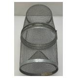 Vintage Galvanized Minnow Trap 17"