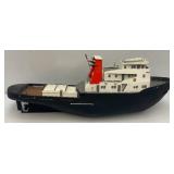 Large 41" Tugboat Seems Complete (Some Loose parts Present)