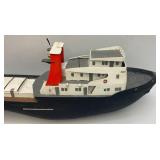 Large 41" Tugboat Seems Complete (Some Loose parts Present)