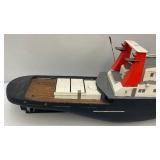 Large 41" Tugboat Seems Complete (Some Loose parts Present)