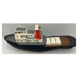 Large 41" Tugboat Seems Complete (Some Loose parts Present)