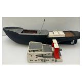 Large 41" Tugboat Seems Complete (Some Loose parts Present)