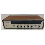 Vintage Realistic Rhapsodie Component Stereo Reciever System With Wood Cover