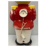Vintage 33" Soldier Christmas Blow Mold Has Light