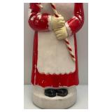Vintage 40" Miss Santa Claus Blow Mold (Needs Light)