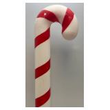 Vintage 40" Candy Cane Blow Mold (Needs Light)