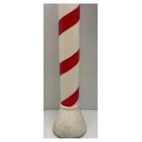 Vintage 40" Candy Cane Blow Mold (Needs Light)
