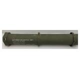 44" Heavy metal U.S. Military 120MM Cartridge Canister
