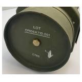 44" Heavy metal U.S. Military 120MM Cartridge Canister