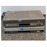 Combo DVD and VHS players