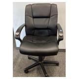 black office chair