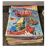 retro Zelda gaming manuals