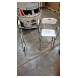 shower chair and walker