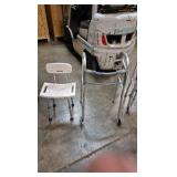shower chair and walker