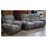 sofa and recliner