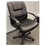black office chair