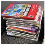 assorted Wii games