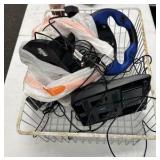 assorted gaming accessories